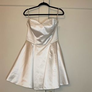 Elegant Strapless Sherri Hill Cocktail Dress